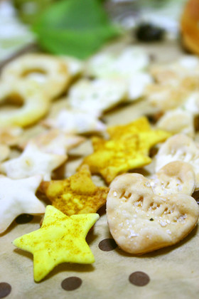 餃子の皮で☆ぷくぷくスナック