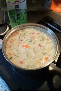 脂肪燃焼スープ 豆乳味