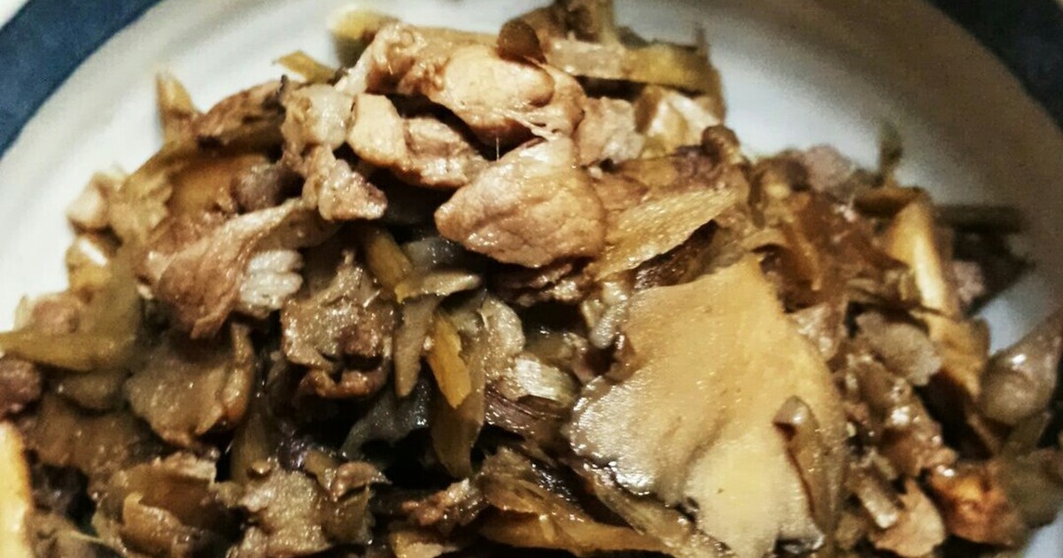 ご飯のお供に 舞茸と豚肉の炒めもの レシピ 作り方 By ふうごんまま クックパッド