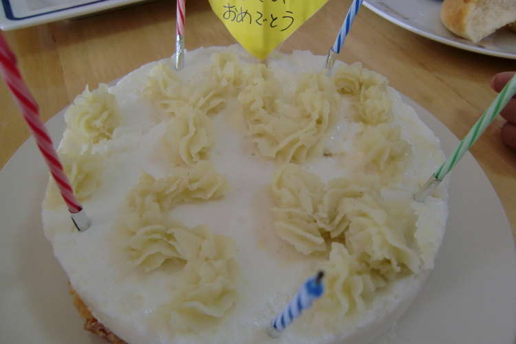 ５歳のお誕生日ケーキ 覚書 レシピ 作り方 By ちびっこゆい クックパッド