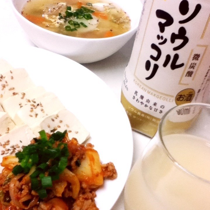 韓国 豆腐キムチ トゥブキムチの画像