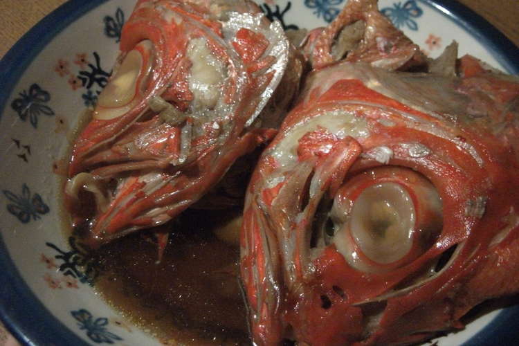目玉が目玉 アラの煮付け レシピ 作り方 By アムステ クックパッド