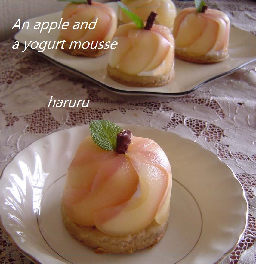 林檎のプチケーキ♡の画像