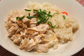 炊飯器1つでだいこん飯と蒸し鶏
