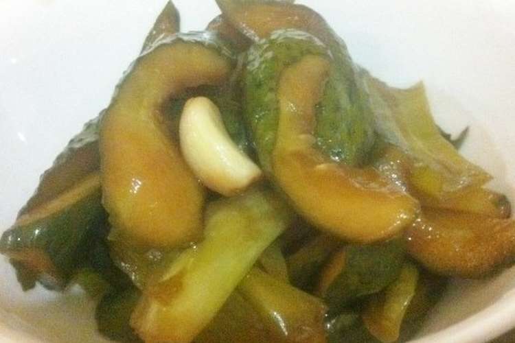 麺つゆで作るキュウリのニンニク醤油漬け レシピ 作り方 By 焼肉部 クックパッド 簡単おいしいみんなのレシピが353万品