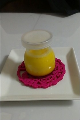 生クリーム不要も可。かぼちゃプリン