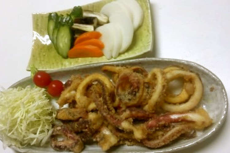 我が家のイカのから揚げ レシピ 作り方 By ぶきっちょルリ クックパッド 簡単おいしいみんなのレシピが365万品