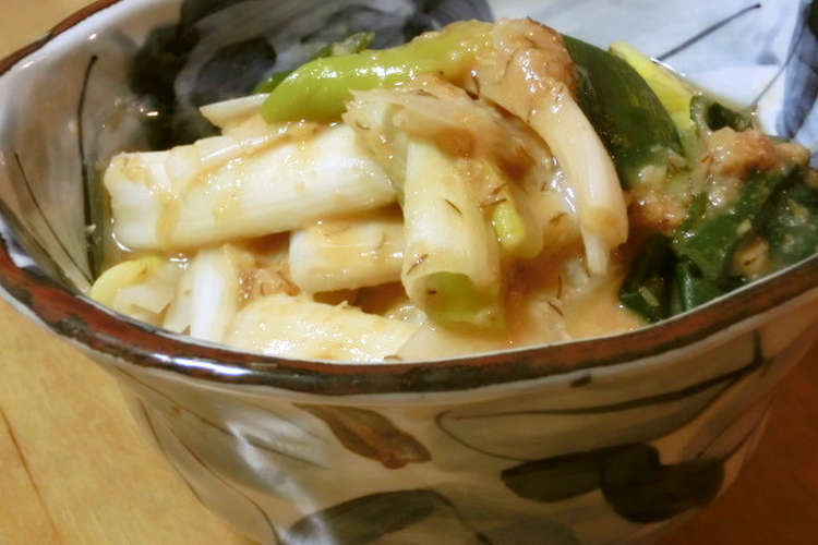 お母さん直伝 ネギのぬた和え レシピ 作り方 By ポネポネット クックパッド 簡単おいしいみんなのレシピが376万品