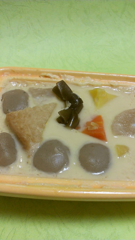 リメイク☆おでんでレンジ茶碗蒸し♪