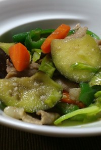 豚肉と野菜の味噌炒め