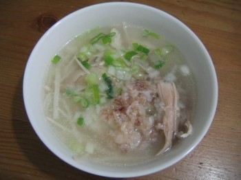鶏おこわinスープ（韓国サムゲタン風）の画像