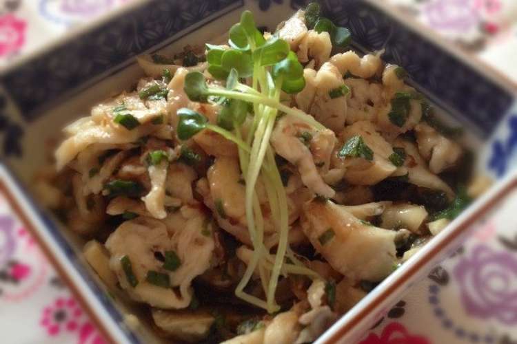 博多のおつまみはこれ 鶏皮の酢モツ レシピ 作り方 By ひのちゃんママ クックパッド 簡単おいしいみんなのレシピが358万品