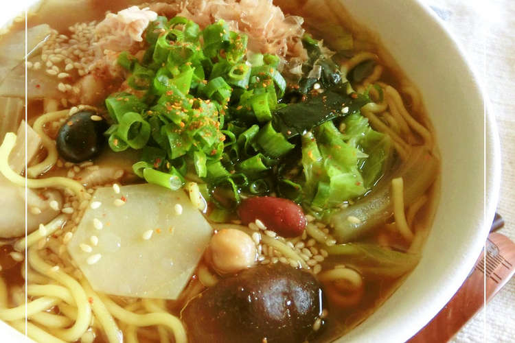 麺の力 まごわやさしい 中華そば レシピ 作り方 By ミッキーアン クックパッド