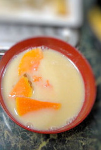 バターナッツかぼちゃの豆乳味噌汁