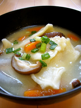 九州熊本♡野菜たっぷり味噌仕立て♪だご汁