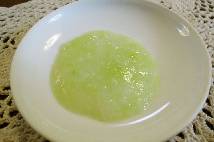 離乳食初期 白菜のお粥 レシピ 作り方 By いないいないだあ クックパッド 簡単おいしいみんなのレシピが360万品