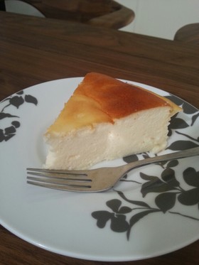 ヨーグルトでなんちゃってチーズケーキ♪
