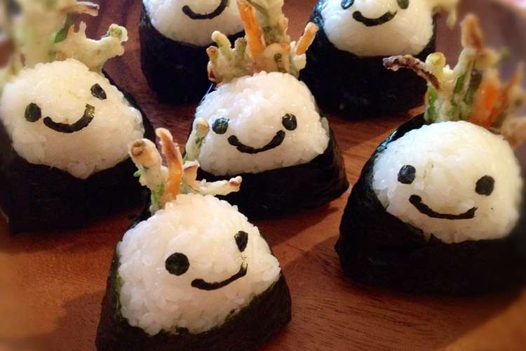 キャラ弁 かき揚げ巻いたおにぎりちゃん レシピ 作り方 By ひのちゃんママ クックパッド 簡単おいしいみんなのレシピが355万品