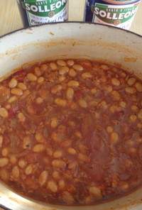 水煮大豆で作る簡単チリ