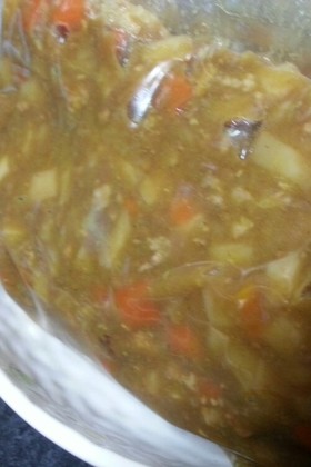 冷凍保存できちゃう♪蓮根カレー!