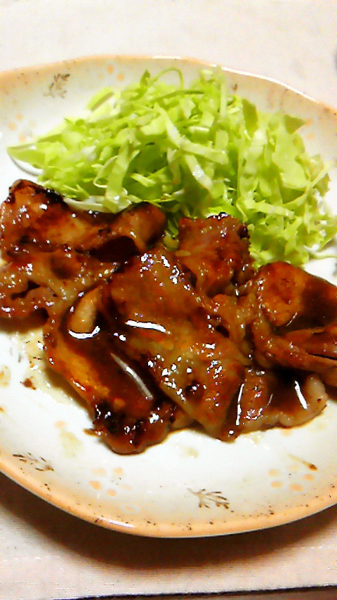＊さっと作ろう＾＾豚肉の生姜焼き＊の画像