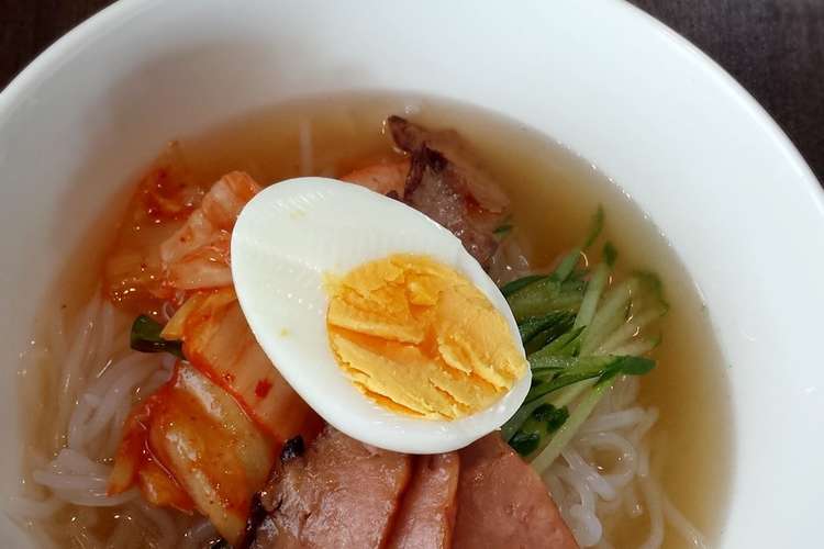 冷麺のスープ レシピ 作り方 By くっきんぐまみー クックパッド 簡単おいしいみんなのレシピが359万品