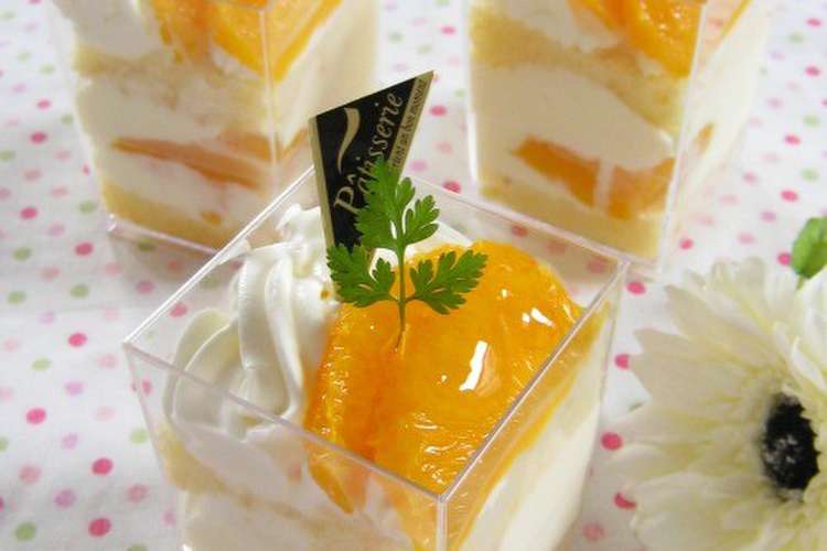オレンジとチーズのショートケーキ レシピ 作り方 By ナナママちゃん クックパッド