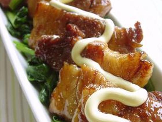 厚切り豚バラの照り焼き レシピ 作り方 By ラビー クックパッド 簡単おいしいみんなのレシピが364万品
