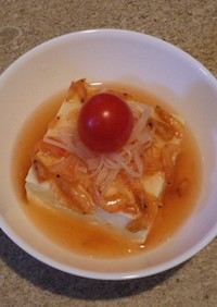ジンジャー煮豆腐