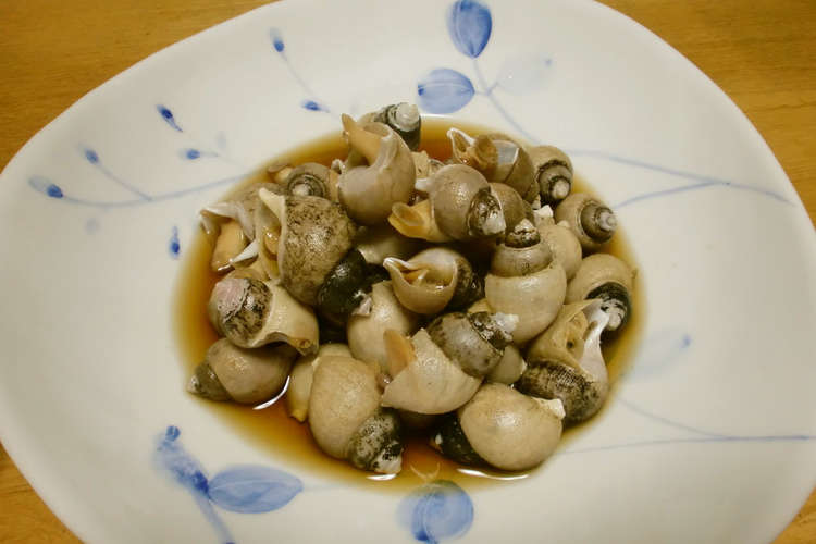 バイ貝の含め煮 レシピ 作り方 By ティアラマミィ クックパッド