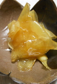 生姜の…オリゴ糖＆蜂蜜漬け