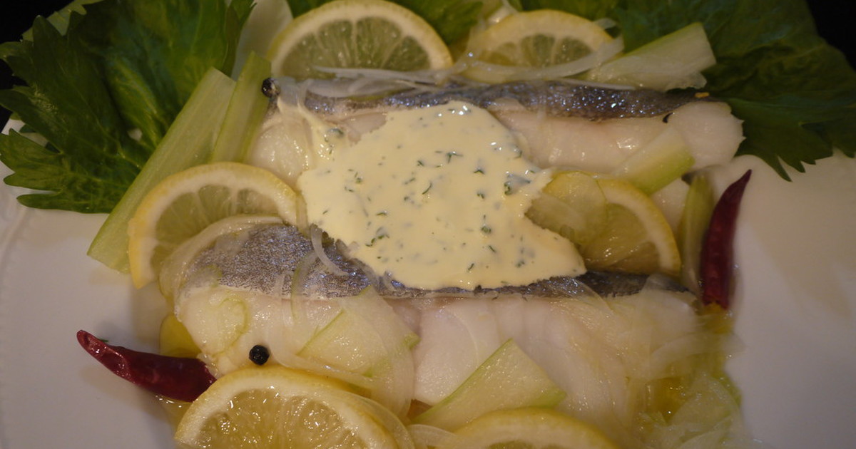 トラウトのグリル 風味豊かなマリネ添え レシピ
