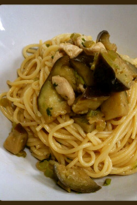 簡単!残り物でバターめんつゆ和風パスタ