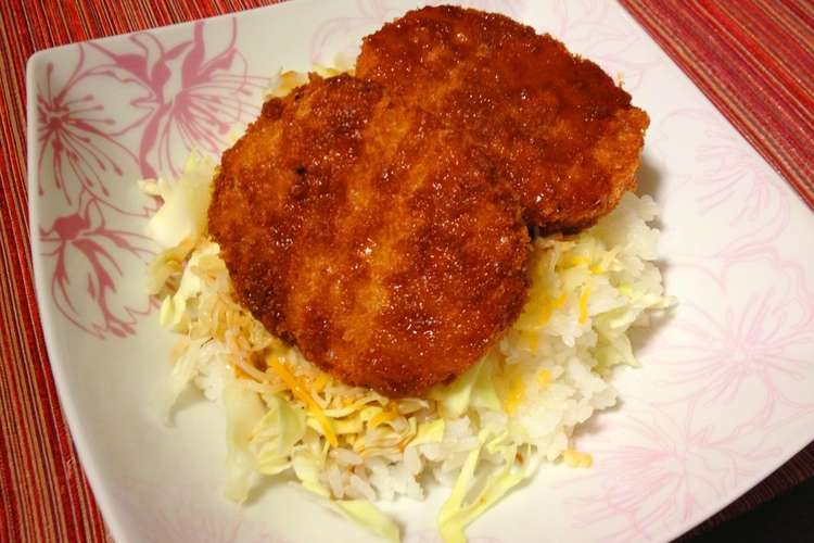 コロッケチーズ丼 レシピ 作り方 By Karismama クックパッド 簡単おいしいみんなのレシピが360万品