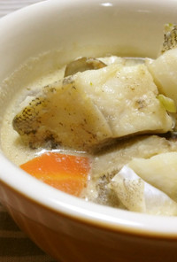 ほっこり美味＊鱈と根菜の味噌豆乳スープ