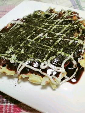 超簡単♪ぱぱっと納豆お好み焼き