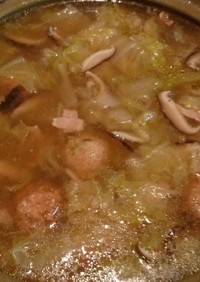 我が家の白菜たっぷり☆肉団子スープ