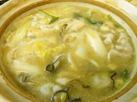 あったか牡蠣鍋