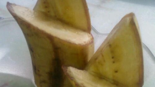 簡単 バナナの飾り切り レシピ 作り方 By にん クックパッド