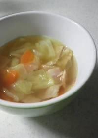 野菜たっぷりスープ