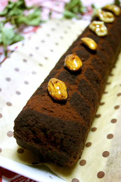 比較実験バターvsオイル☆チョコケーキの写真
