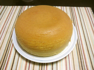 炊飯器でシフォンみたいなホットケーキの写真