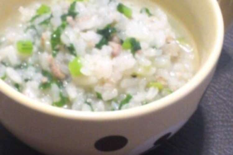 大根の葉とひき肉のお粥 レシピ 作り方 By Giselle777 クックパッド