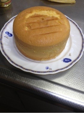 プレーンなスポンジ