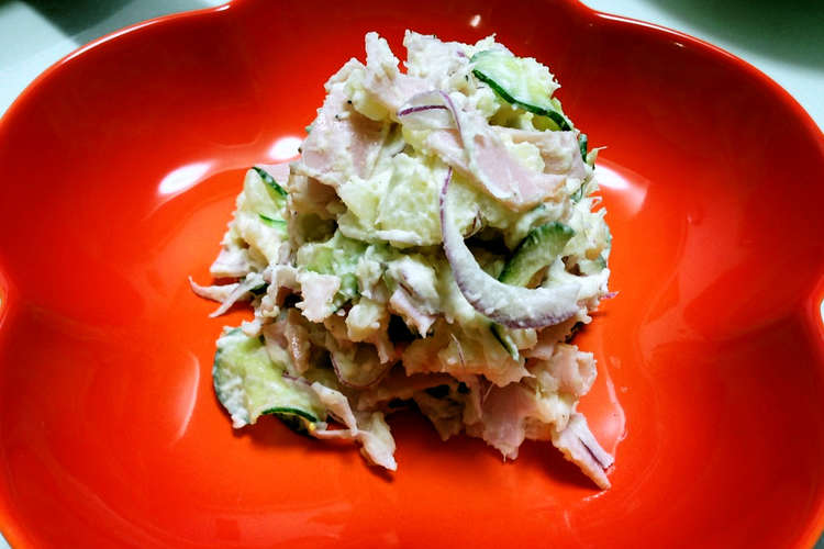 ハムたっぷりの ﾟdﾟ ｳﾏｰなポテサラ レシピ 作り方 By Bassy Jp クックパッド 簡単おいしいみんなのレシピが356万品