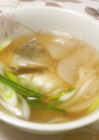 ☆簡単・鱈と大根のスープ☆
