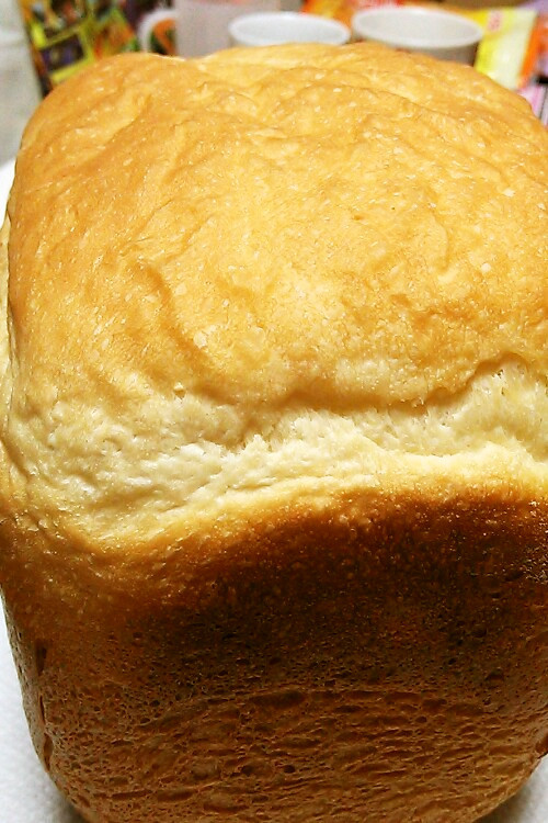 HBでさっくさくの米粉入り早焼き食パンの画像