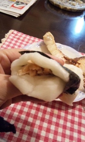 【茨城】しょーびき餅・鮭餅【正月】