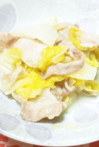 【お弁当】白菜と豚バラ肉の簡単レンジ蒸し