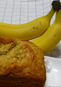 バナナのパウンドケーキ